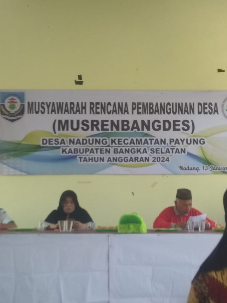 KEGIATAN MUSRENBANG DESA