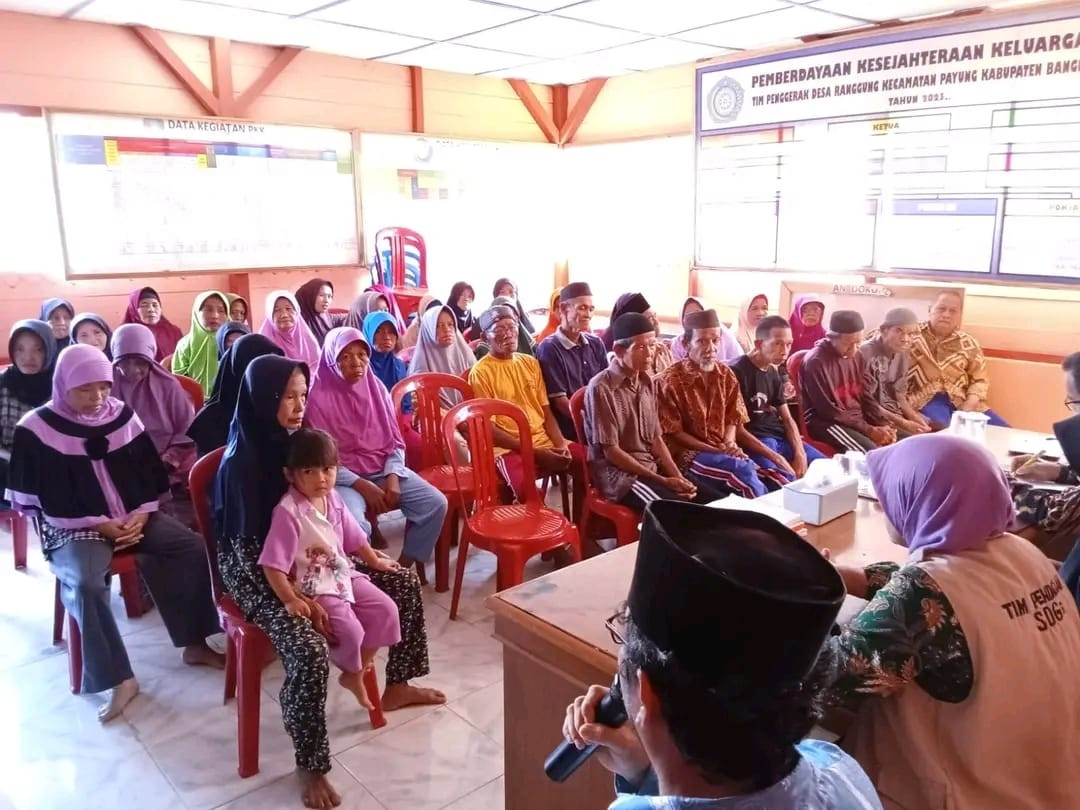 KEGIATAN PENYALURAN BANTUAN TUNAI