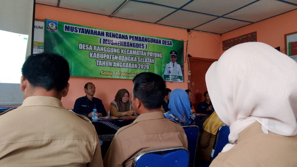 KEGIATAN MUSRENBANG DESA RANGGUNG