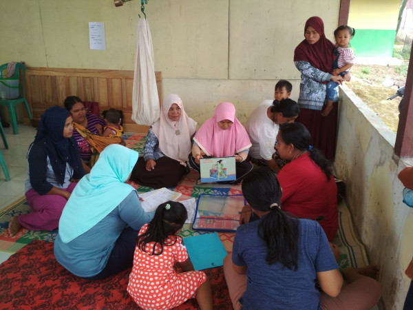 Pembinaan kelompok BKB Muara Bunda Dusun Jungku