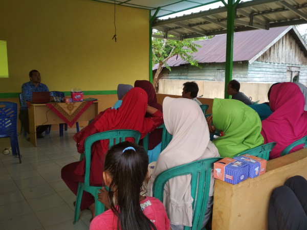 Sosialisasi dari Dinas Pertanian dan Peternakan Kabupaten Bangka Barat 