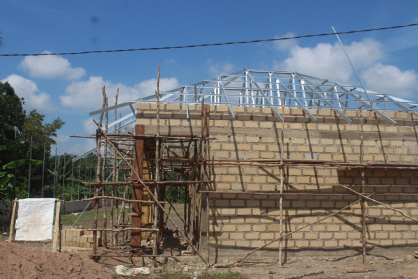 Pembangunan Perpustakaan Desa Peradong