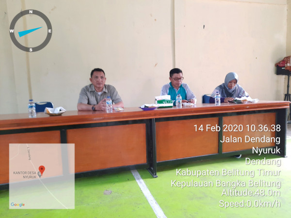 Kunjungan Tim Kampung KB Kabupaten Belitung Timur