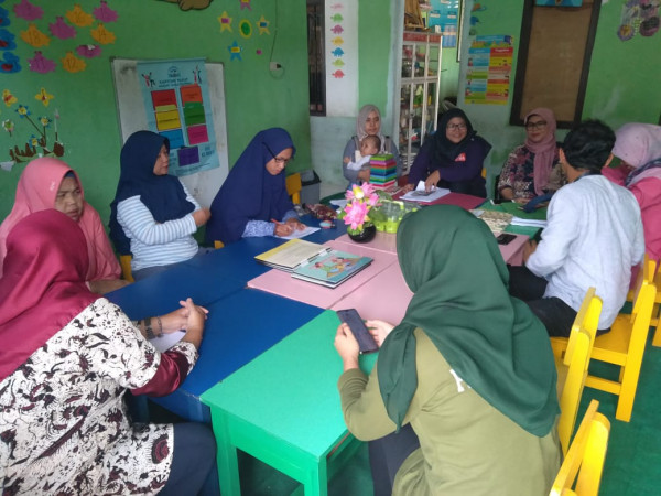 Bimbingan teknis kelompok bkb HI anggrek bulan kelurahan lontong pancur