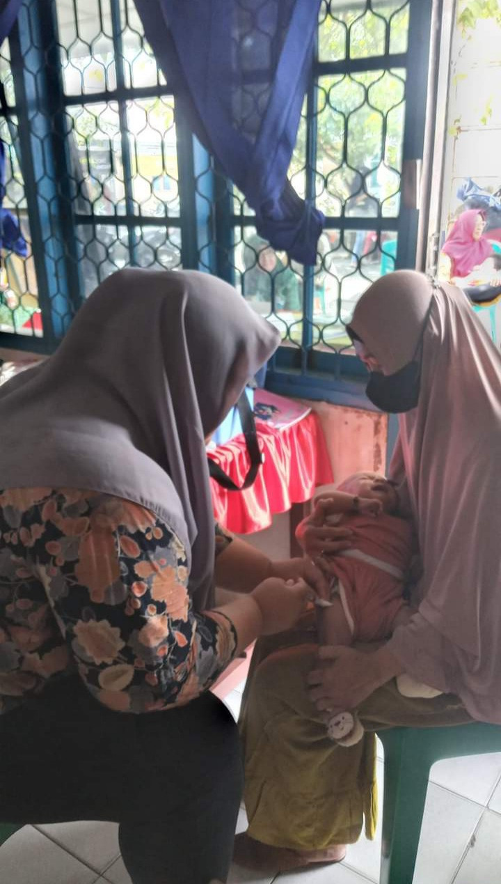 Kegiatan bina keluarga balita dikelurahan lontong pancur