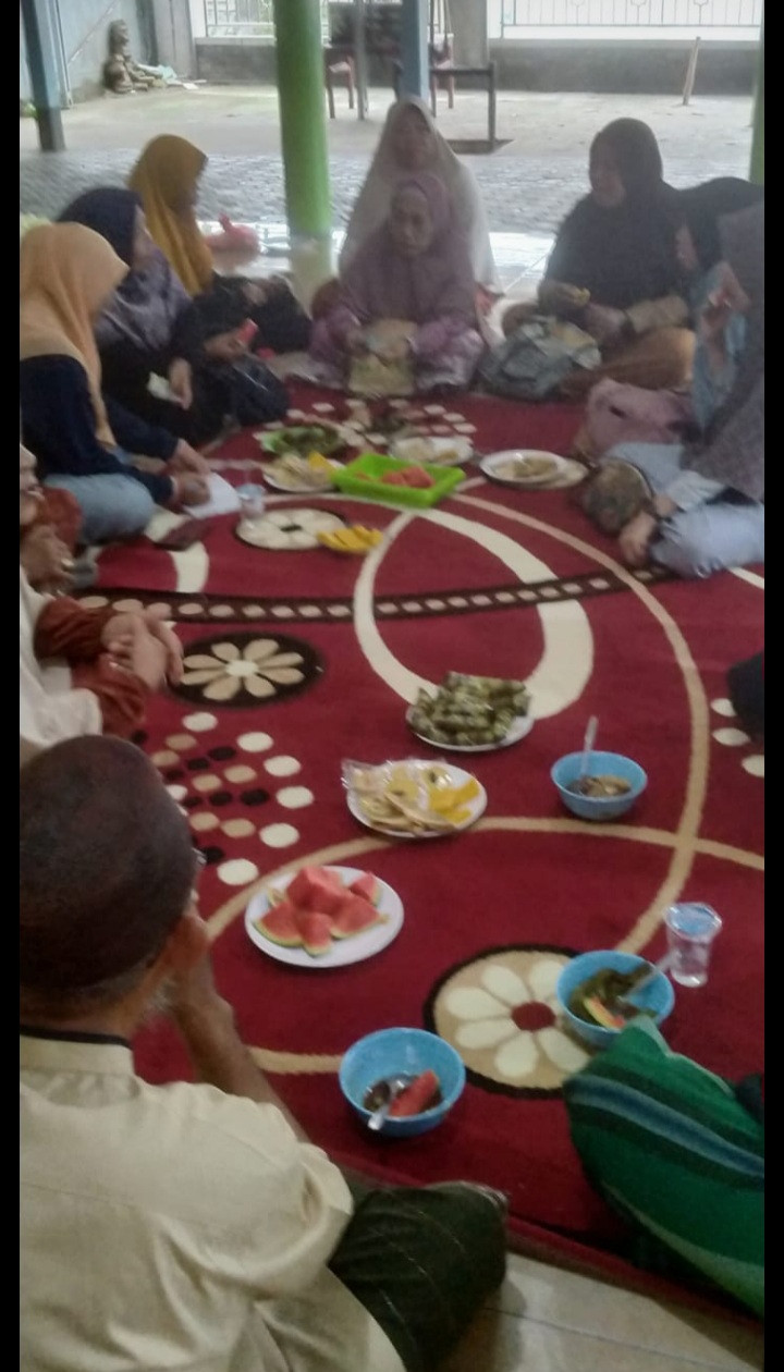 Acara arisan unit tpa sekecamatan pangkal balam