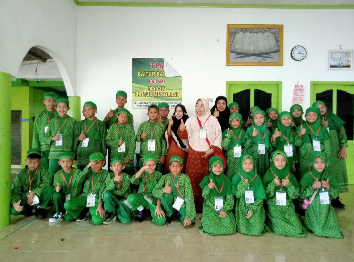 Munaqosah TPA baitur rahmah kel.lontong pancur