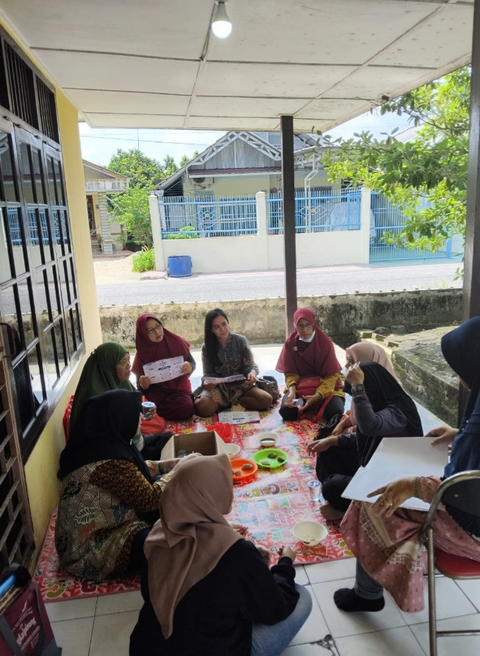 Kegiatan pokja kampung kb kelurahan lontong pancur