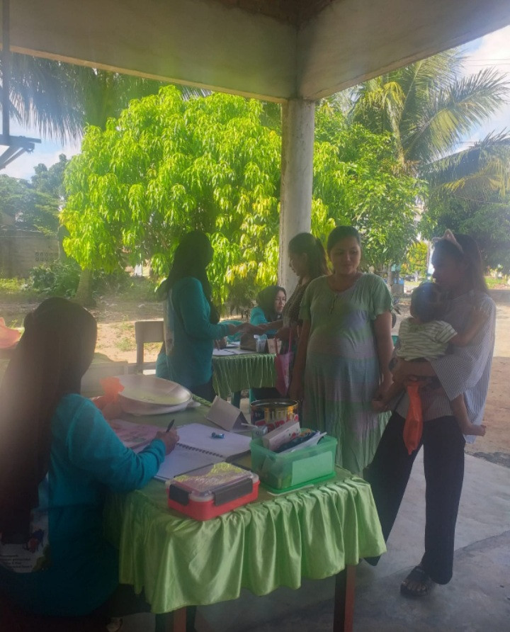 Kegiatan posyandu anggrek biru 1