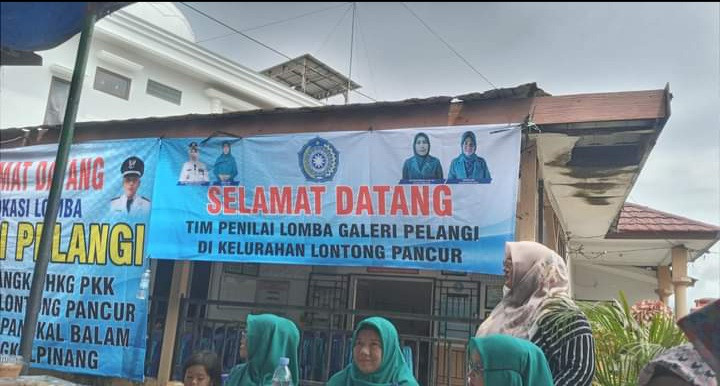 Kegiatan lomba gelari pelangi dikelurahan lontong pancur