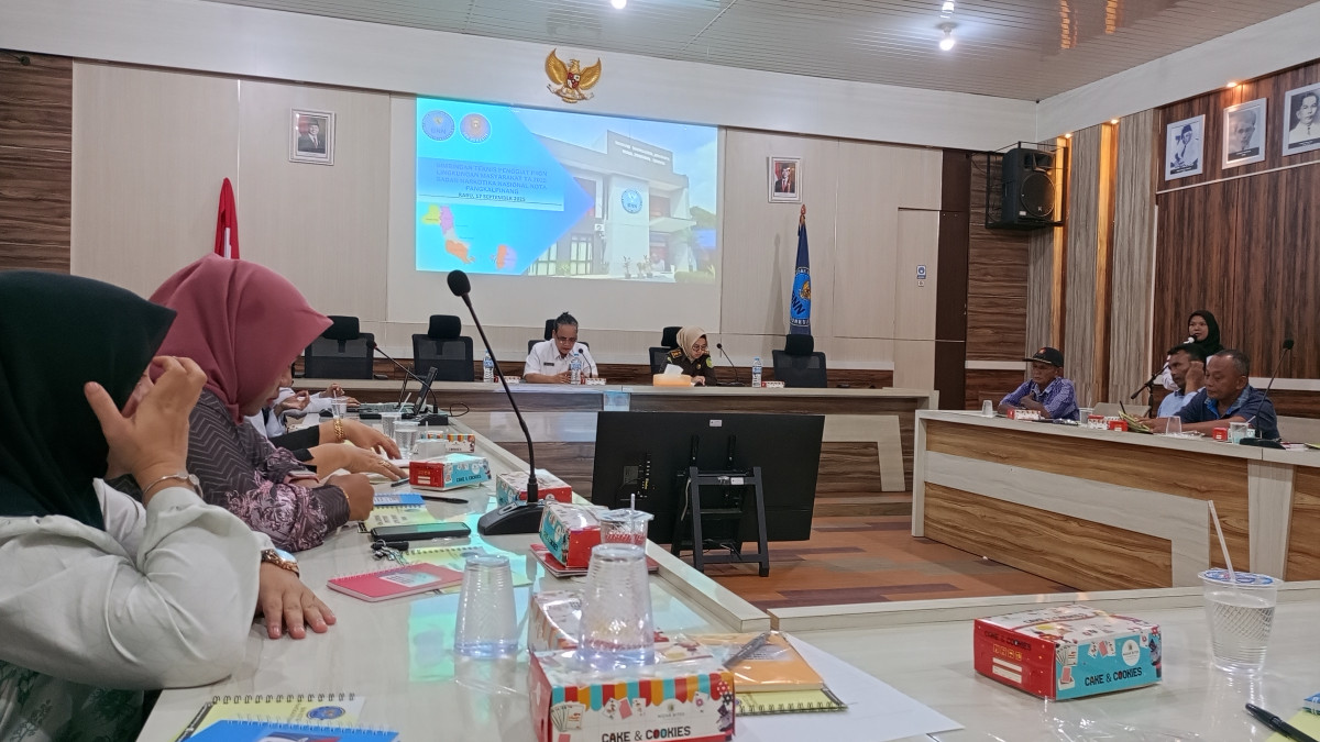 bimbingan teknis penggiat P4GN lingkungan masyarakat lontong pancur tahun 2025