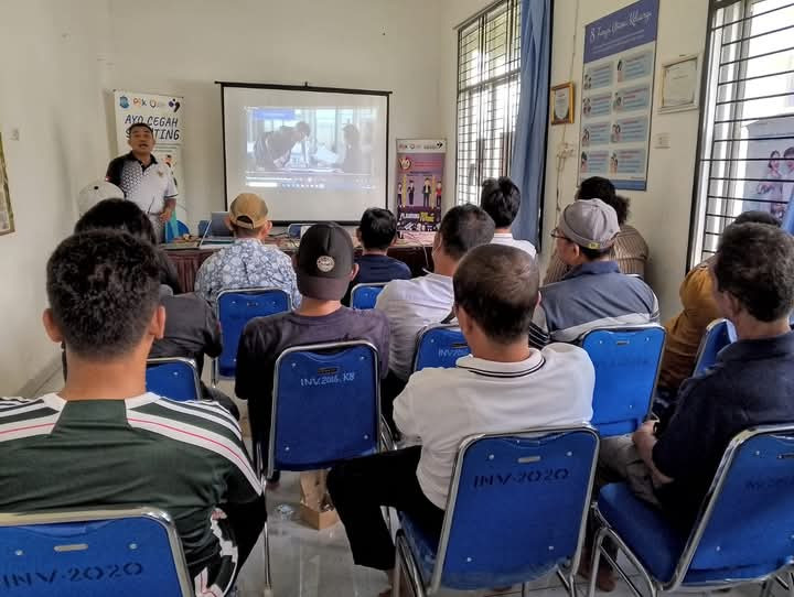 Penyuluhan Gati gerakan ayah teladan Indonesia sekecamatan pangkal balam