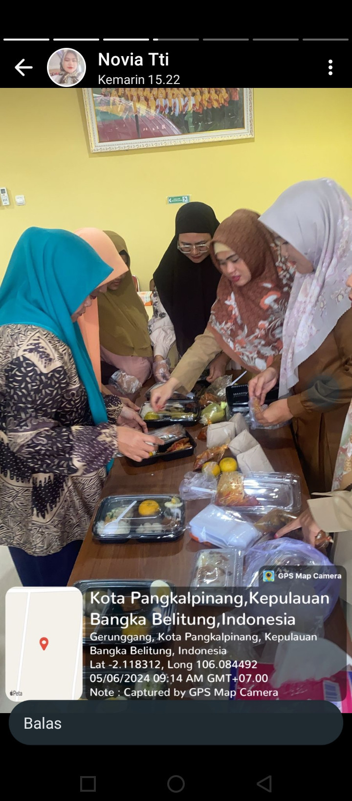 PEMBAGIAN MAKANAN TAMBAHAN DI POSYANDU