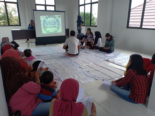 Pertemuan Lintas Sektor  Pokjanal Kampung KB dengan BNN Kota Pangkalpinang