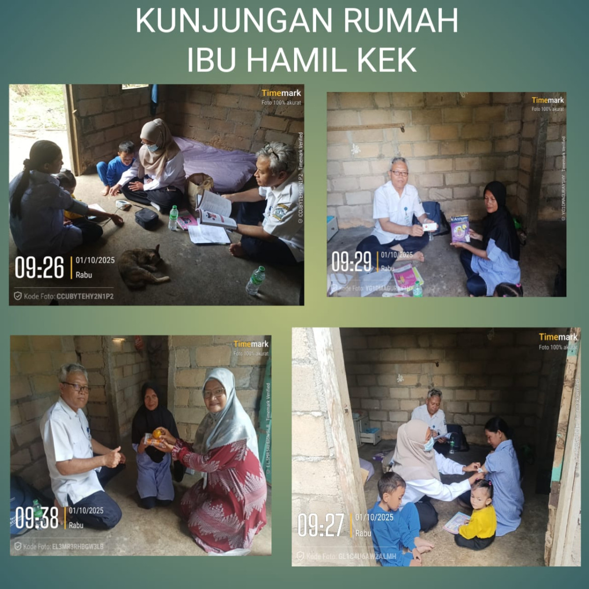 Kunjungan Rumah Ibu Hamil KEK