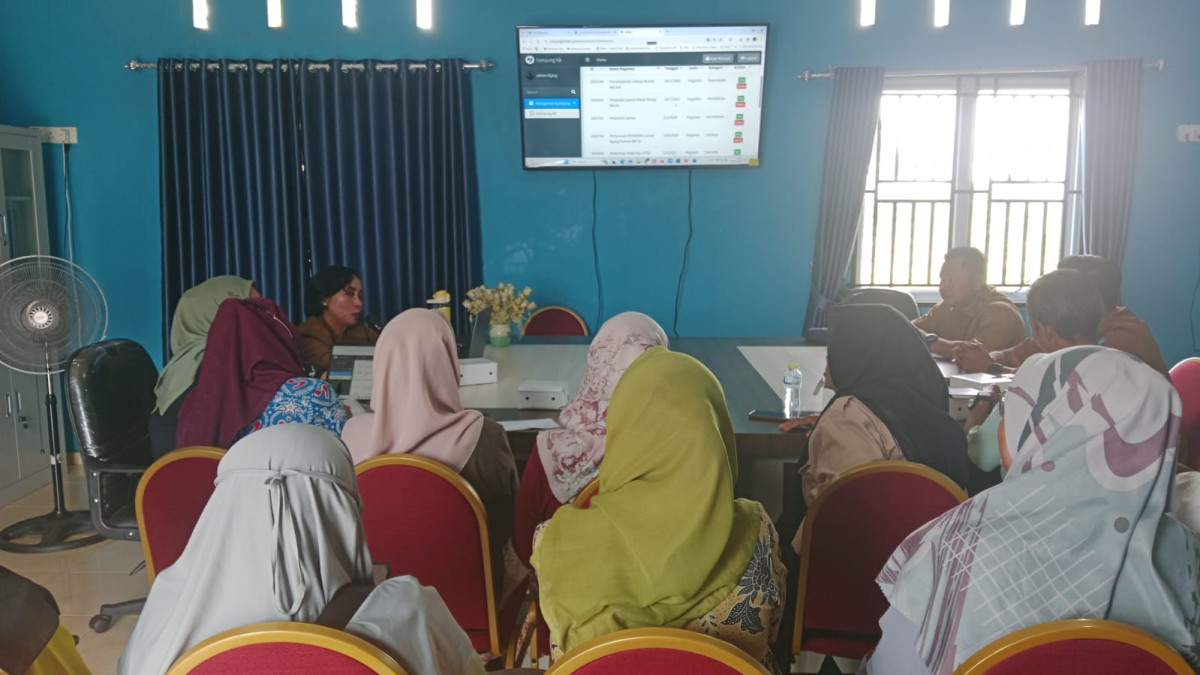 Kegiatan pertemuan kelompok kerja Triwulan II tahun 2025