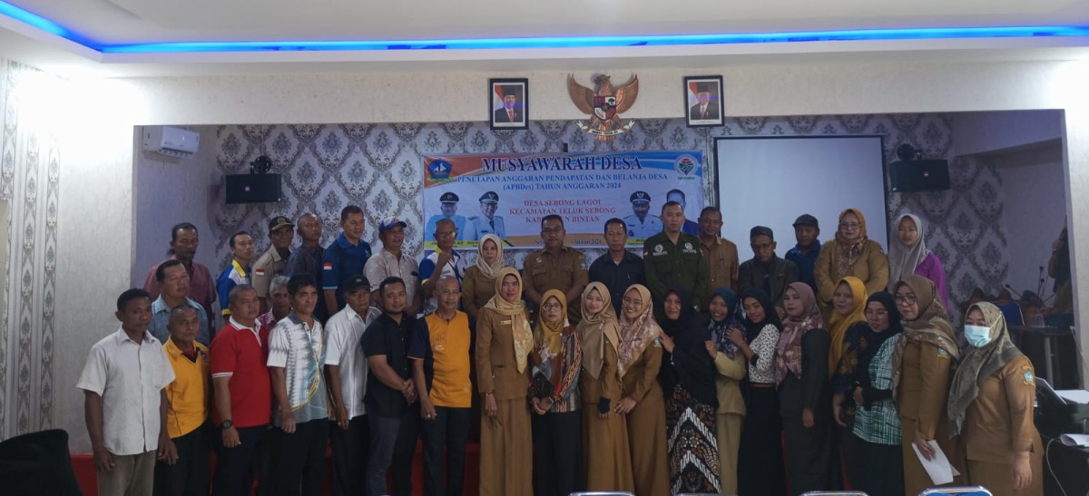 MUSDES PENETAPAN ANGGARAN PENDAPATAN DAN BELANJA DESA (APBDes TA. 2024)