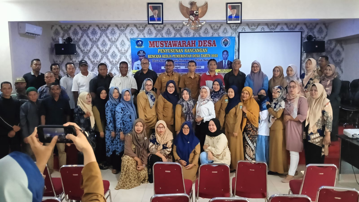 MUSYAWARAH DESA (PENYUSUNAN RANCANGAN RENCANA KERJA PEMDES TH. 2025)