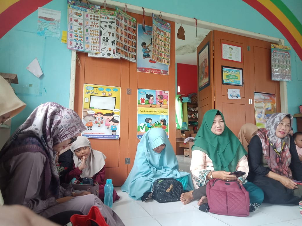 Kegiatan Pendidik PAUD se-Desa Toapaya Selatan dalam peningkatan kualitas Padegogik dan siraman Rohani dalam rangka penyambutan buan suci Ramadhan