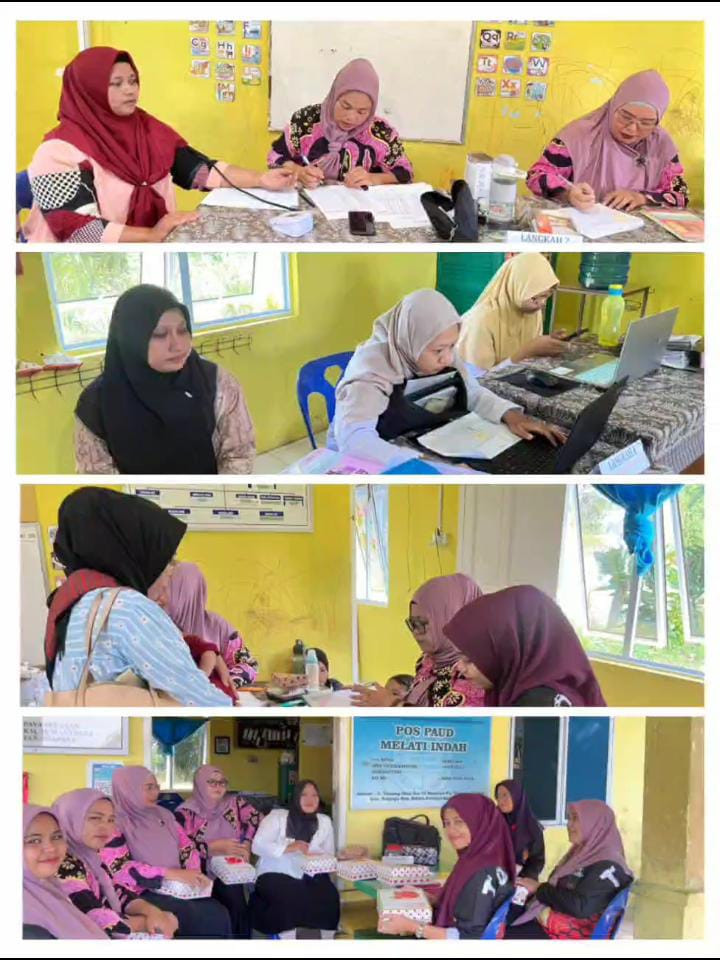 Kegiatan Pelayanan Posyandu di bidang kesehatan