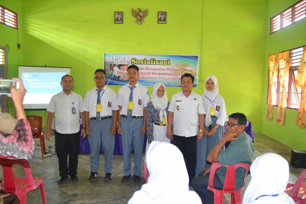 Bersama Kepala BNN Kabupaten Karimun