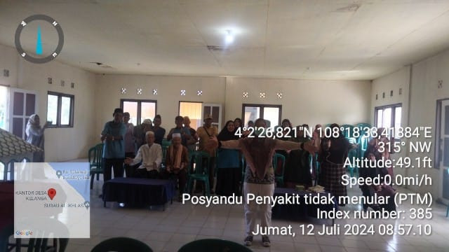 peserta tamu undangan lansia