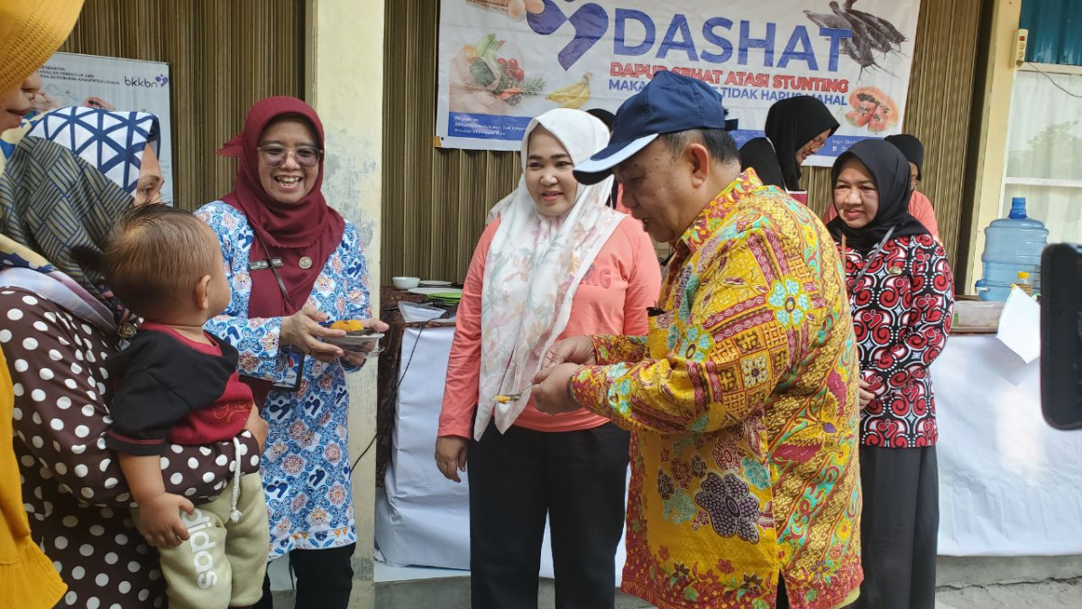 Pelaksanaan DASHAT Desa Tanjung Harapan