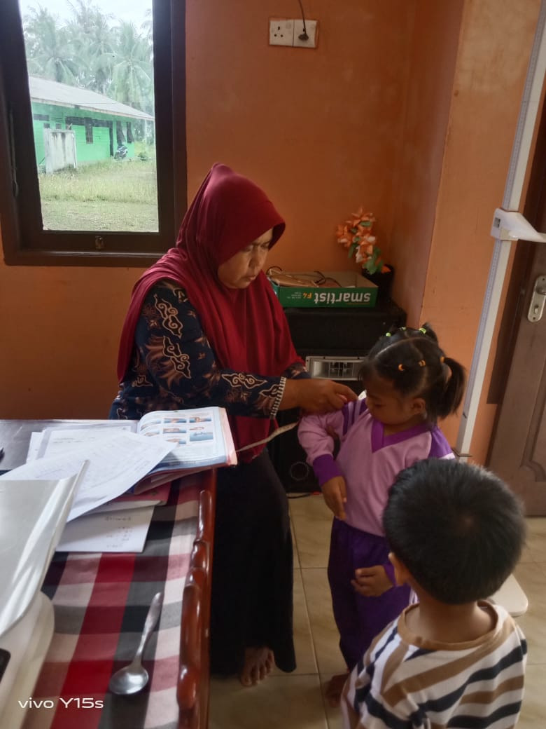 POSYANDU BALITA BULAN OKTOBER