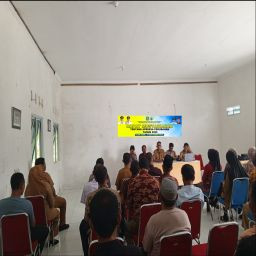 Rapat Musyawarah tentang  APBDes Perubahan Tahun 2025
