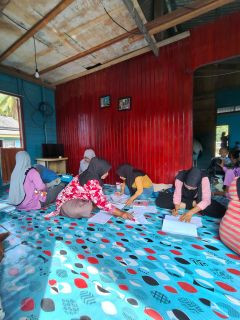 Rapat Pengisian data  Balita dan Baduta selesai kegiatan Posyandu ILP