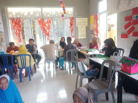 Kegaitan Posyandu Lansia Bulan Januari 2025