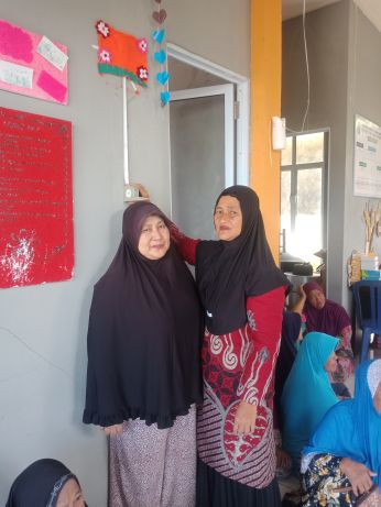 Kegaitan Posyandu Lansia Bulan Februari 2025