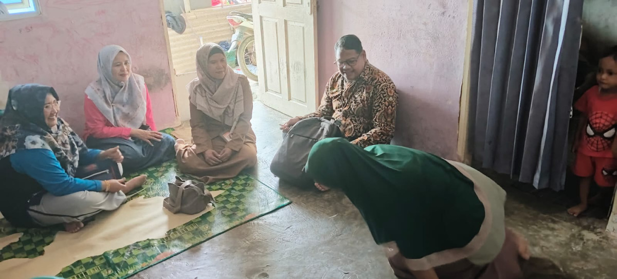 Pendampingan Balita Beresiko Stunting oleh PKB Kecamatan Sungai Beduk