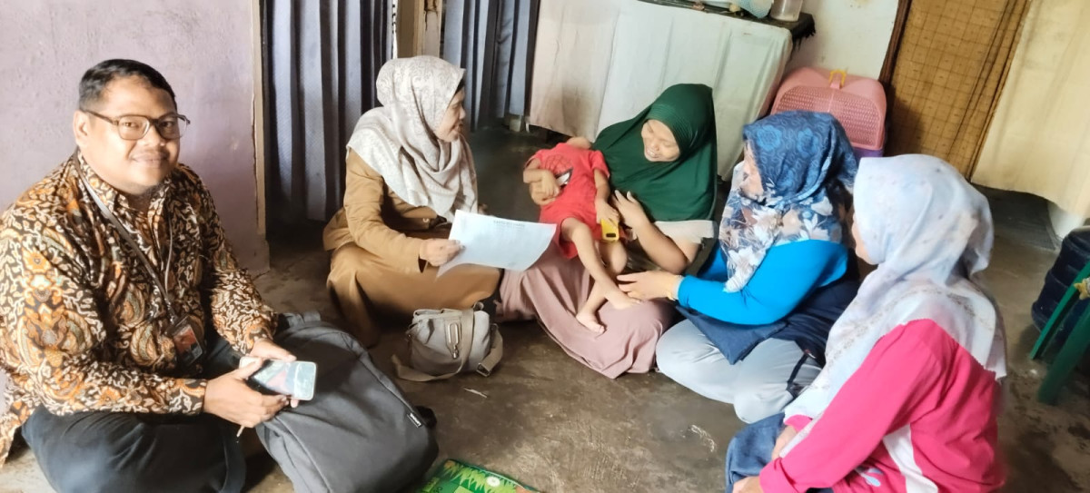 Pendampingan Balita Beresiko Stunting oleh Kader Posyandu