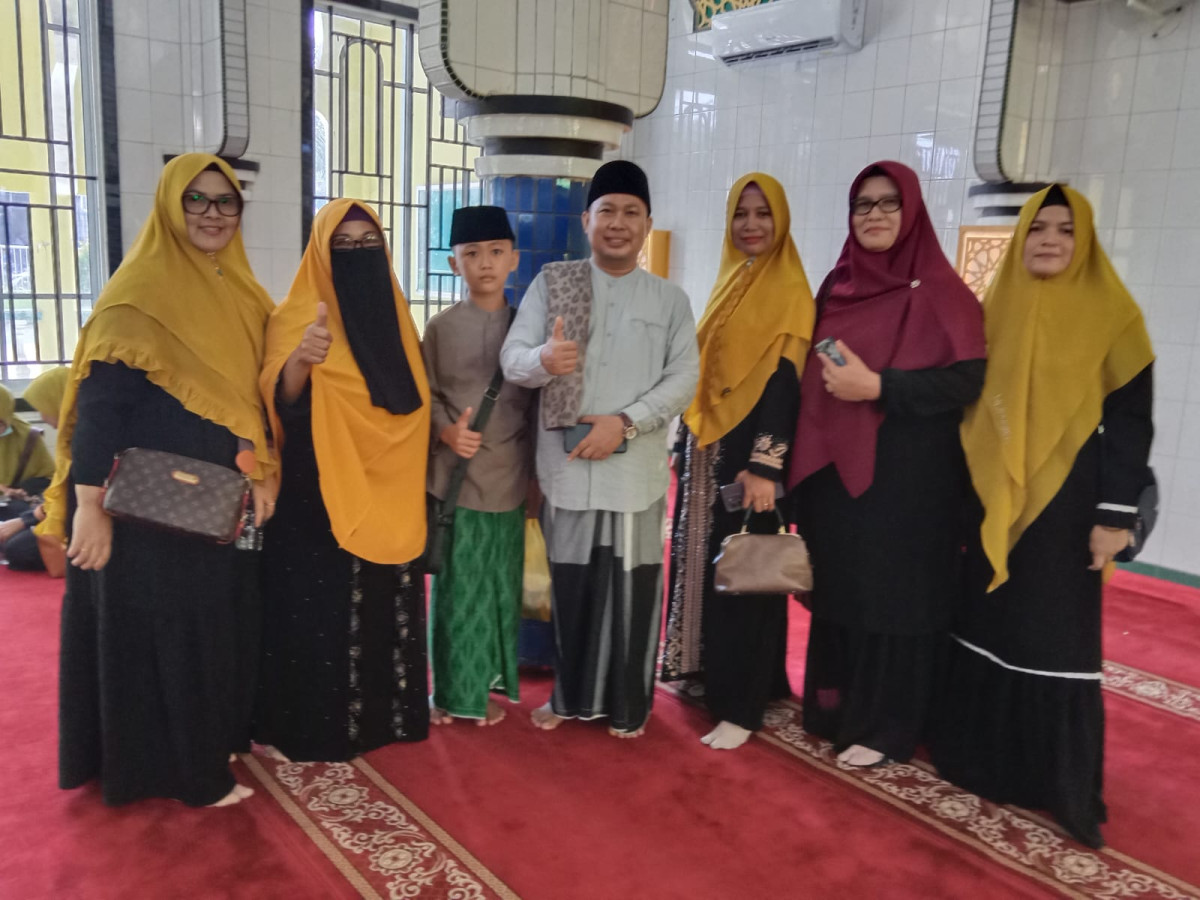 Pengajian Permata Kelurahan Tj buntungdi Masjid Istiqomah