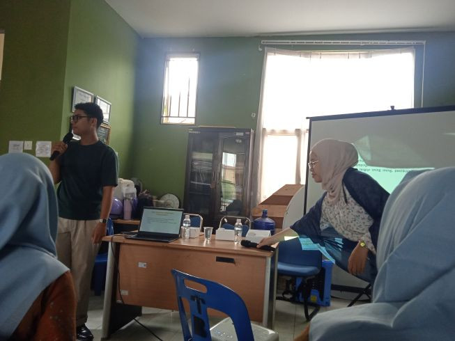 Penyuluhan dari yayasan embun pelangi tentang Tindak pidana  perdagangan orang