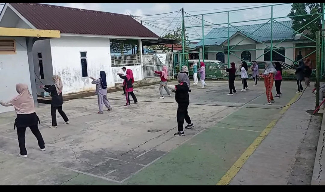 Kegiatan Rutin Senam Mingguan