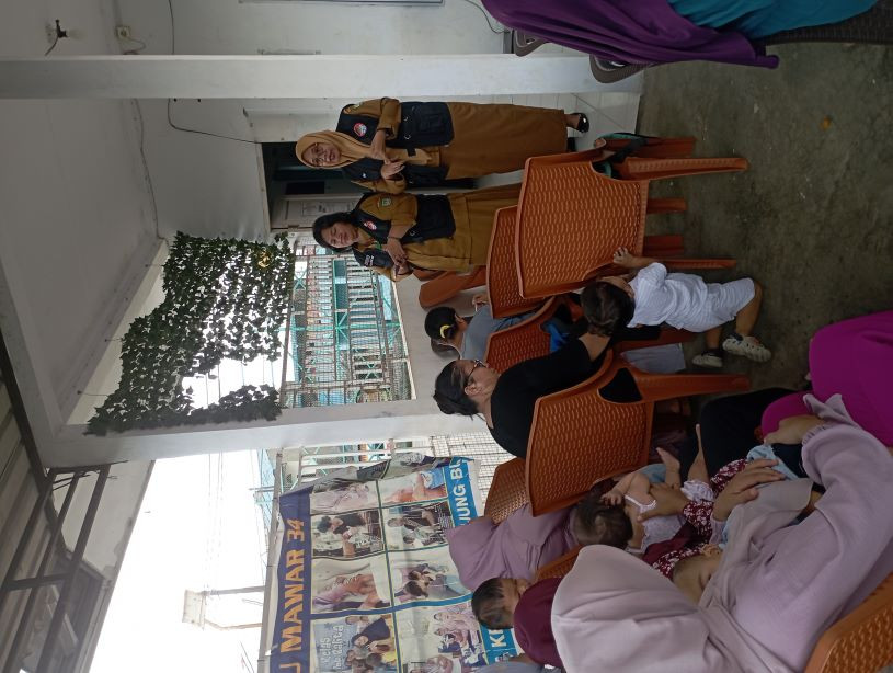 Kegiatan Rutin Bulanan Posyandu Mawar 34