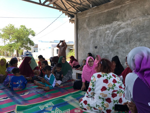 Kegiatan BKR di Kampung KB di Perumahan Putra Jaya