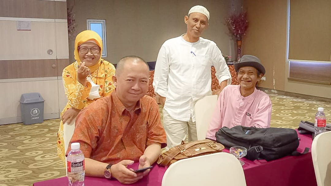 perwakilan dari Tanjungpinang terdiri dari OPD KB, dan 3 Kader Kampung KB yang hadir dalam kegiatan penguatan kemitraan Kampung Keluarga Berkualitas