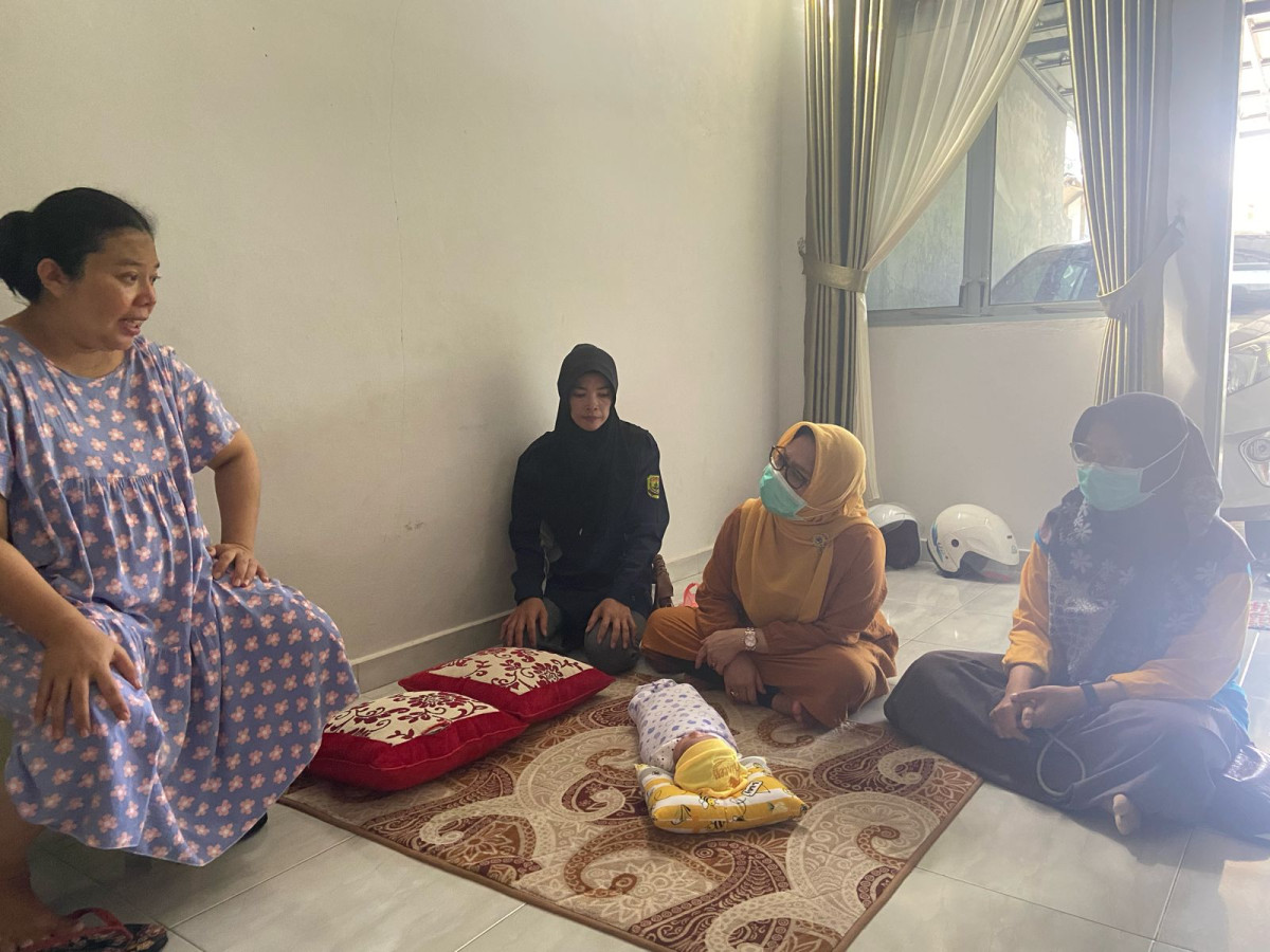 Pendampingan Kepada Bufas Oleh TP TPK