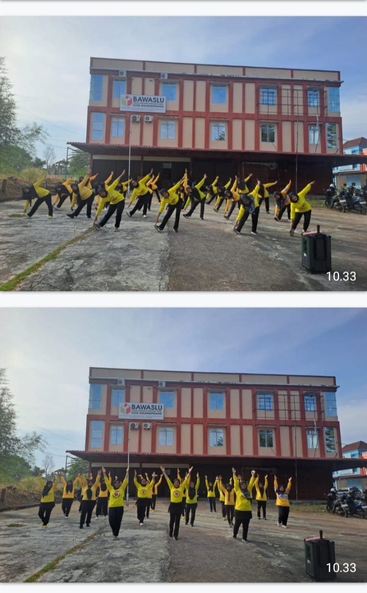 Ibu-ibu Kelurahan Pinang Kencana Mengadakan Senam Pagi KJS Setiap Minggu pagi Untuk Meningkatkan Kesadaran Akan pentingnya Gaya Hidup Sehat Melalui Olahraga Dan Aktivitas Fisik Dalam Meningkatkan Kualitas Hidup