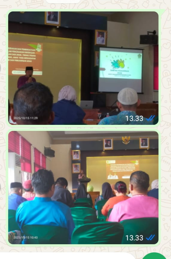 Penyampaian Materi Ke 2 Oleh Bpk Ali Busro S. Ag