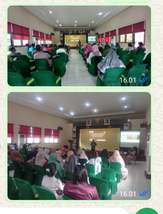 Peserta Sosialisasi Mencegah kekerasan terhadap perempuan Dan anak
