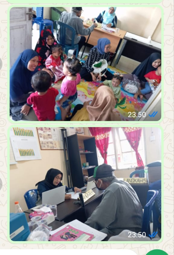 Memberikan informasi kesehatan kepada Lansia