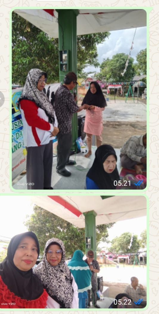 Pertemuan keakraban Sesama Lansia