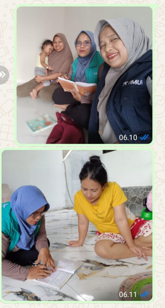 Pencatatan Oleh Tim 3 TPK Kelurahan pinang kencana