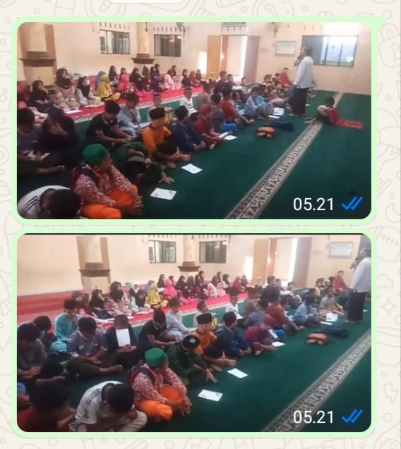 Didikan Subuh Santri TPQ Al Ittihad