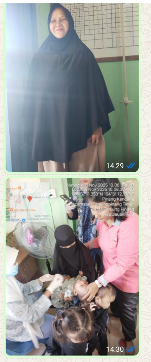 Kader Posyandu Air Raja Bersama petugas Kesehatan Mengadakan Posyandu Integritas Layanan Primer Agar Masyarakat Dapat Lebih Mudah Mengakses Layanan Kesehatan Dan Memperoleh Pelayanan Yg Lebih Komprehensif Dan Terintegrasi