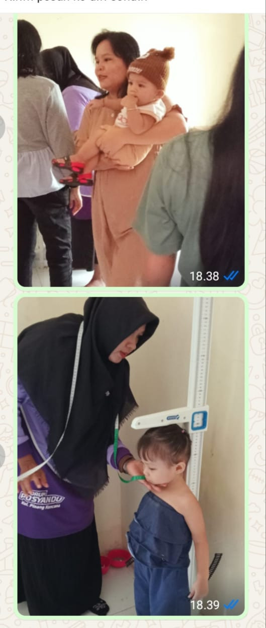 Mengukur Tinggi Badan Balita